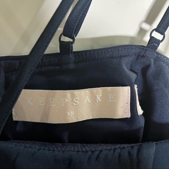 Anthropologie Keepsake crop top blue size XS - Picture 5 of 7